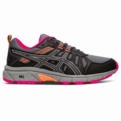 Női Asics Gel-Venture 7 (D) Terepfutó Cipő AS6741350 Szürke/Titán